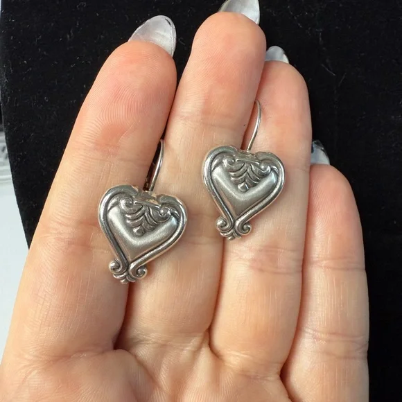 Brighton Blaire Heart Earrings - RETIRED - Picture 4 of 5
